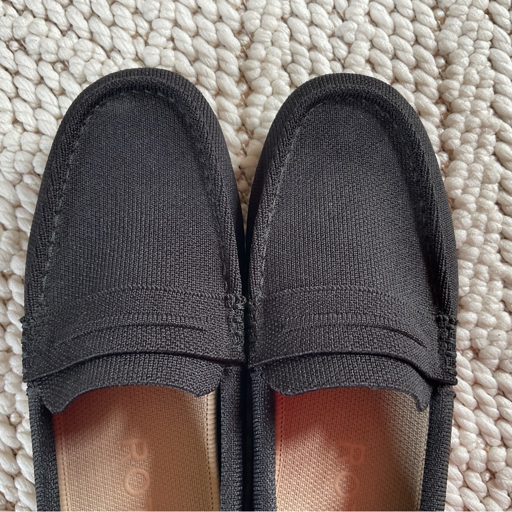 Rothy's Classic Black Driver Loafers